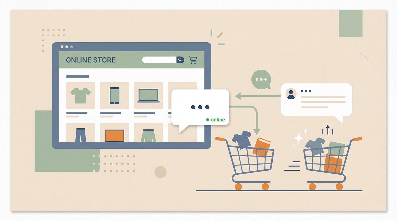 AI Chatbots for E-Commerce: How to Reduce Cart Abandonment with Live Chat