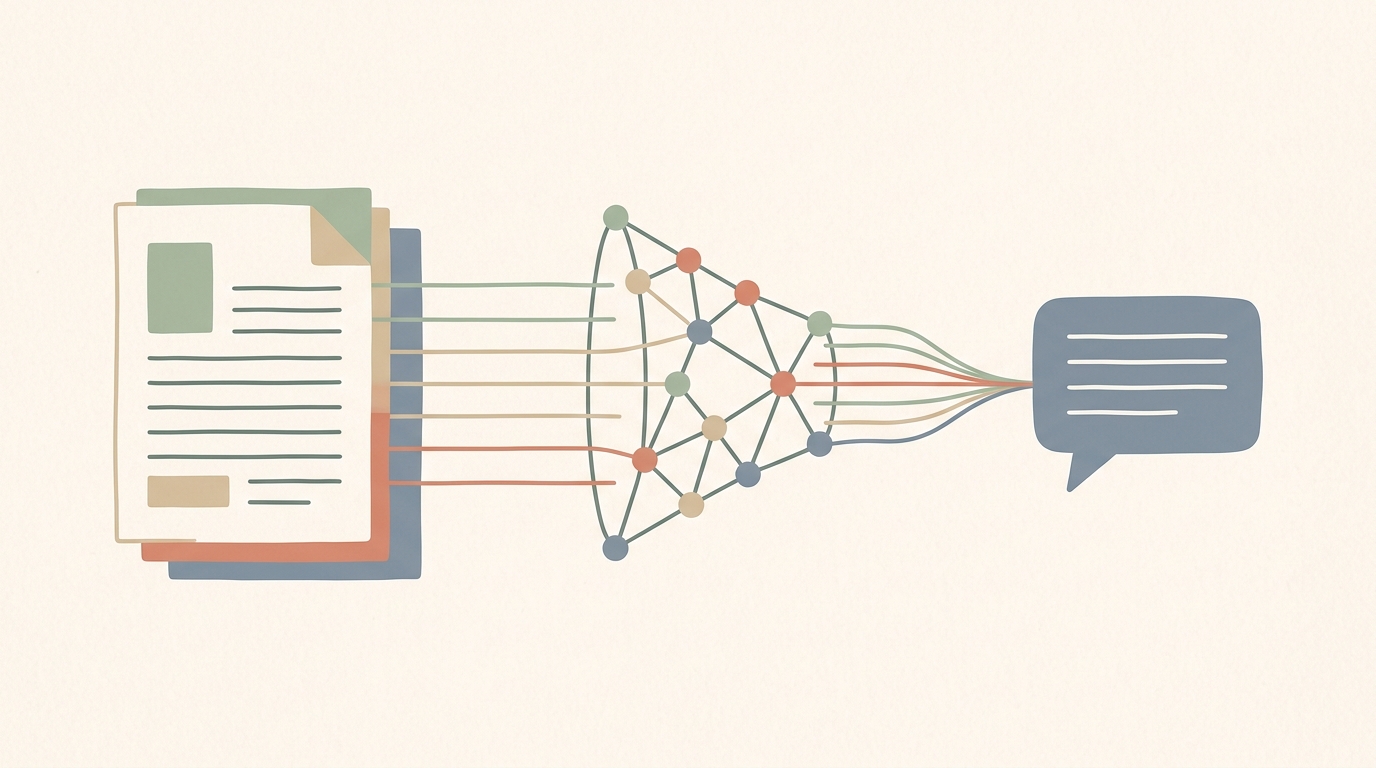 How AI Chatbots Actually Learn From Your Business Content