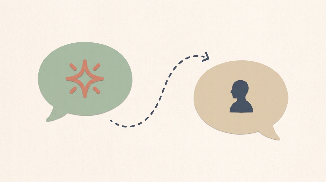 What Is Human Handover in AI Chat - and Why Does It Matter?